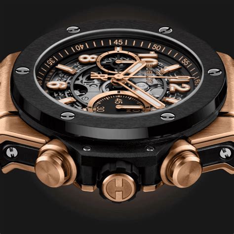 hublot unico king gold ceramic